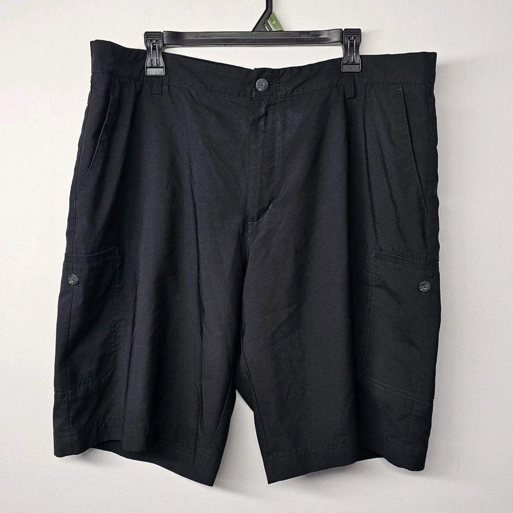 Adidas Men's Size 40 Black‎ Golf Shorts Six Pockets Comfort 11" Inseam